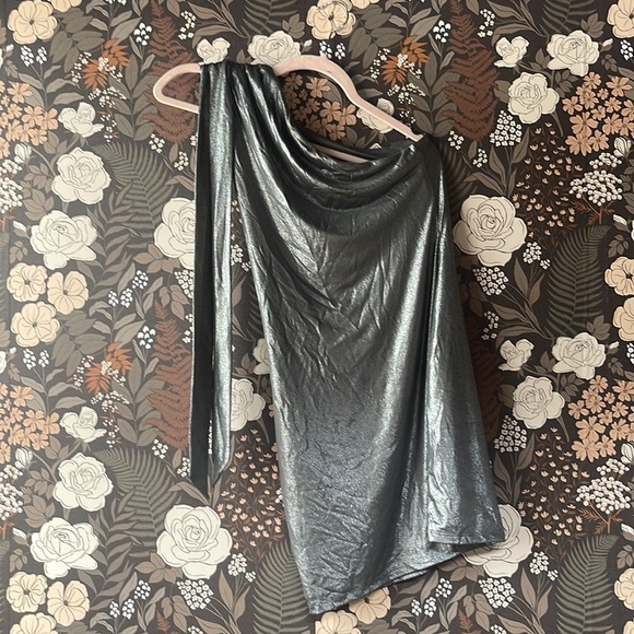 NWOT h:ours x REVOLVE Leonor Dress in steel size small - Picture 4 of 5